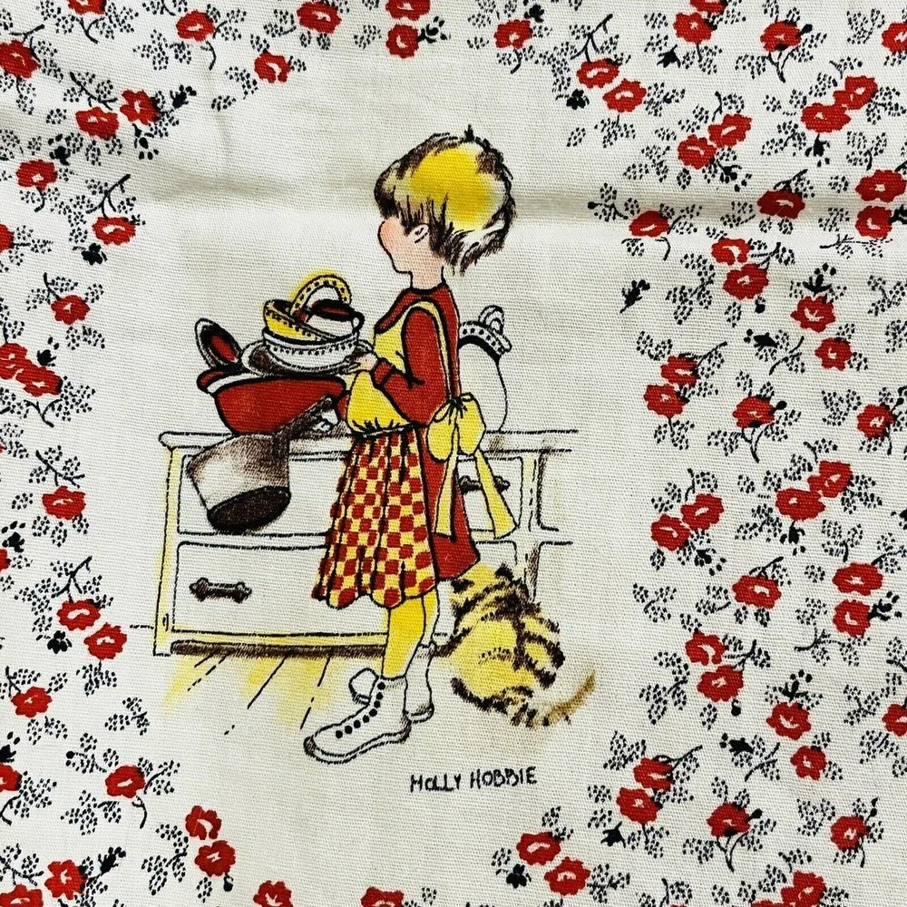 Homemade throw quilt
